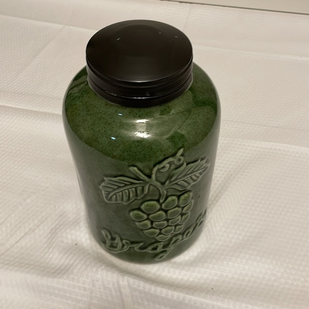 Foreside Ceramic Canister - Picture 4 of 5